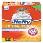 Hefty Ultra Strong Tall Kitchen Trash Bags, 13 gal, White, 330 Bags (PCTE88368CT)