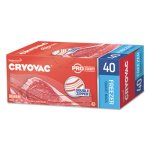 Diversey Cryovac 1 Quart Dual Zipper Freezer Bag, 360 Bags (DVO100946913)