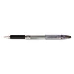 Zebra Jimnie Roller Ball Stick Gel Pen, Black Ink, Medium, Dozen (ZEB44110)