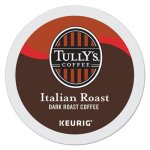 Tully's Coffee Italian Roast, Dark Roast, 24 K-Cups (GMT193019)