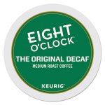 Eight O'clock Original Decaf Coffee K-Cups, , Medium Roast, 24/Box (GMT6425)