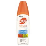 Off! FamilyCare Clean Feel Insect Repellent, 6 oz Spray, 12/Carton (SJN629380)