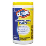Clorox 15948 Lemon Fresh Disinfectant Wipes, 6 Canisters (CLO 15948)