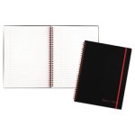 Black N' Red Polypropylene Twinwire Notebook, Margin Rule, 70 Sheets (JDKK66652)