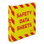 Avery Safety Data Sheet H-D Non-View Preprinted Binder, 1-1/2"Cap (AVE18950)