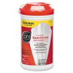 Sani Professional Table Turners Sanitizing Wipes, 6 Canisters (NICP66784)
