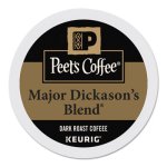 Peet's Coffee Major Dickason's Blend K-Cups, 22/Box (GMT6547)