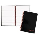 Black n' Red Twinwire Notebook, 5-7/8 x 8-1/4, Legal Rule, 70 Sheets (JDKL67000)