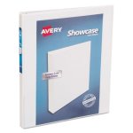 Avery Showcase Reference View Binder, 1/2" Capacity, White (AVE19551)