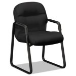 Hon Lota Series Guest Side Chair, Black, Each HON2285VA10