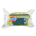 S.O.S Heavy-Duty Scrubbing Sponges, 24 Sponges (CLO 91029)