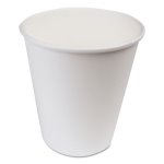 Boardwalk Paper Hot Cups, 10 oz, White, 1000/Carton (BWKWHT10HCUP)