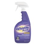 Diversey Whistle Plus Multi-Purpose Cleaner and Degreaser, Citrus, 32 oz Spray Bottle, 8/Carton (DVOCBD540564)