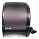 San Jamar T950 Element Lever Paper Roll Towel Dispenser, Black (SJMT950TBK)