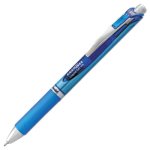Pentel EnerGel RTX Roller Ball Retractable Gel Pen, Blue, Med (PENBLN77C)