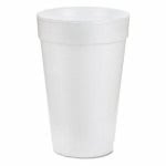 Dart Insulated Foam Drink Cups, 16-oz., White, 1,000 Cups (DCC 16J16)