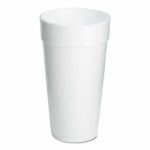 Dart Insulated Foam Drink Cups, 20-oz., White, 500 Cups (DCC20J16)