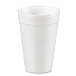 Dart Drink Foam Cups, 32 oz., White, 20 Bags of 25/Carton (DCC32TJ32)
