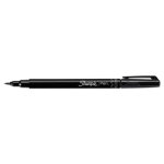 Sharpie Brush Tip Pens, Fine Brush Tip, Black, 12/PK (SAN2011280)