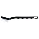 Carlisle FloPac Utility Toothbrush Style Brush, Black, 12 Brushes (CFS4067400DZ)