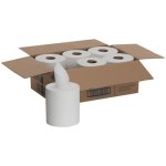 SofPull White Center-Pull Paper Towel Rolls, 6 Rolls (GPC28124)