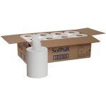 SofPull 28125 White Center-Pull Paper Towel Rolls, 8 Rolls (GPC28125)