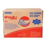 Wypall X70 Heavy Duty Wipers Brag Box, White, 200 Cloths (KCC55300)