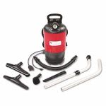 Sanitaire Commercial Backpack Vacuum, 11.5 lbs, Red (EURSC412B)