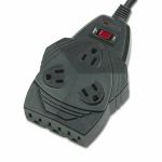 Fellowes Mighty 8 Surge Protector, 8 Outlets, 6ft Cord (FEL99090)
