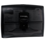 Kimberly Clark 9506 In-Sight Toilet Seat Cover Dispenser, Smoke/Gray (KCC09506)