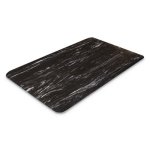 Crown Cushion-Step Mat, Rubber, 36"x60", Marbleized Black (CWNCU3660BK)