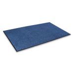 Crown Rely-On Olefin Indoor Wiper Mat, 48 x 72, Marlin Blue (CWNGS0046MB)