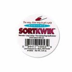 Lee Sortkwik Fingertip Moisteners, 3/8 oz, Pink, 3/Pack (LEE10053)