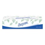 Surpass 2-Ply Facial Tissues, Economical, White, 60 Boxes (KCC21390)