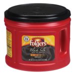 Folgers Coffee, Black Silk, 24.2 oz Canister, 1 Each (FOL20540)