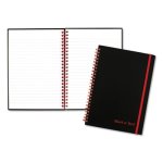 Black N' Red Poly Twinwire Notebook, Margin Rule, White, 70 Sheets (JDKC67009)