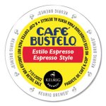 Café Bustelo Espresso Style, Dark Roast K-Cups, 24/box (GMT6106)