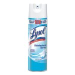 Lysol Brand Disinfectant Spray, 19 oz Aerosol, Crisp Linen, 12 Cans (RAC79329CT)