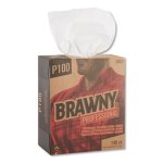 Brawny Professional P100 Light-Duty Paper Wipers, 148/BX, 20 Boxes (GPC29221)
