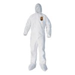 Kleenguard A40 Coverall, X-Large, White, 25 Coveralls (KCC44334)