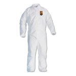 Kleenguard A40 Particle Protection Coverall, 4XL, White, 25 Coveralls (KCC44317)