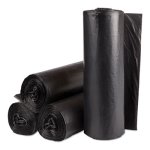 30 Gallon Black Garbage Bags, 30x36, 0.58mil, 250 Bags (IBSSL3036HVK)