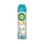 Air Wick 4-in-1 Air Freshener Spray, Fresh Waters, 12 Aerosol Cans (RAC77002)