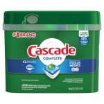 Cascade ActionPacs, Fresh Scent, 22.5 oz Tub, 43/Tub, 6 Tubs/Carton (PGC98208)