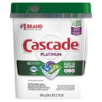 Cascade ActionPacs, Fresh Scent, 34.5 oz Bag, 62/Bag (PGC97726PK)