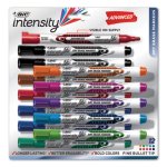 Magic Marker Pen Style Dry Erase Marker, Assorted, 12 Markers (BICGELIPP121AST)