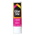 Avery Clear Application Permanent Glue Stic, .26-oz., Stick (AVE00166)