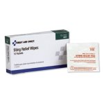 Physicianscare By First Aid Only First Aid Sting Relief Pads, 10/Box (FAO19002)