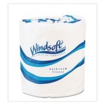 Windsoft Bath Tissue, Septic Safe, 2-Ply, 4.5 x 4.5, White, 96 Rolls (WIN2200B)