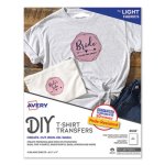 Avery Personal Creations Inkjet T-Shirt Transfer, White, 18 per Pack (AVE8938)